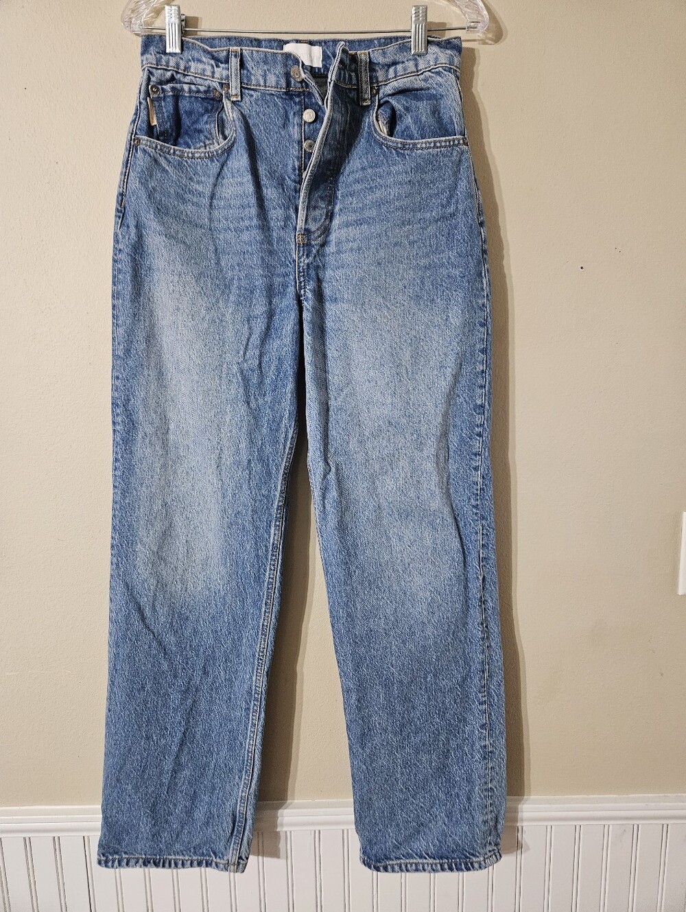 Boyish Straight Leg Jeans Size 27